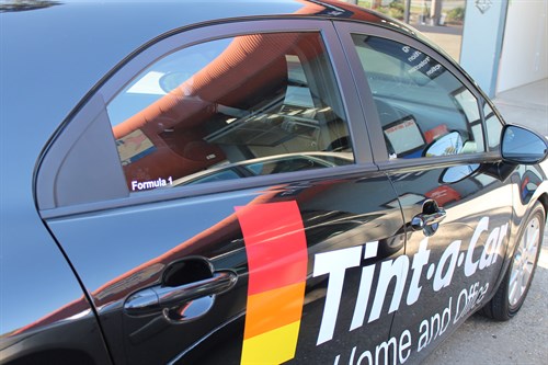 Applying Window Tint To Car - Tint A Car Branded