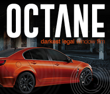 Orange sedan - Octane street legal tint